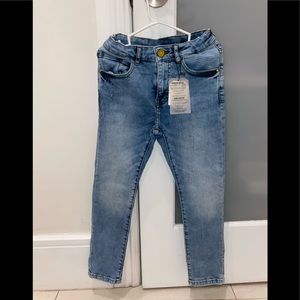Boys skinny light washed jeans
